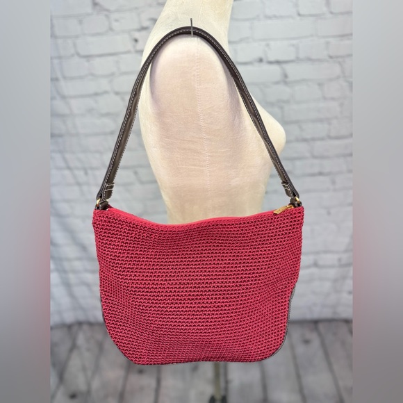 The Sak + Elliot Lucca Crochet Vegan Leather Shoulder Bag - Picture 2 of 8